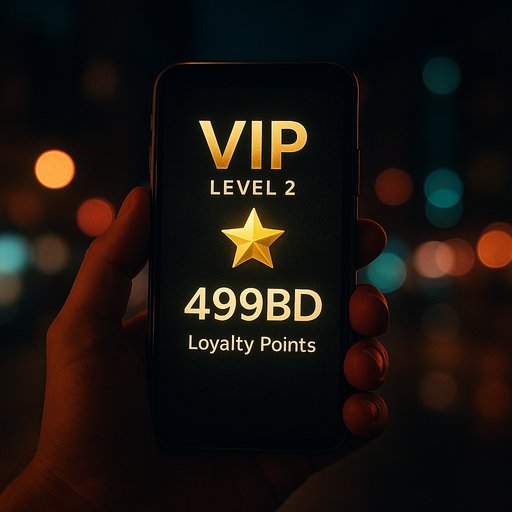 499BD ভিআইপি লেভেল ২ loyalty-পয়েন্ট জমানো দৃশ্য